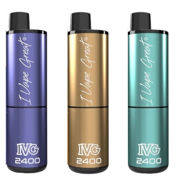 IVG 2400 Disposable Vape Pod Device - Box of 5