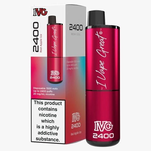 IVG 2400 Disposable Vape Pod Device - Box of 5