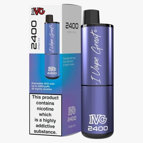 IVG 2400 Disposable Vape Pod Device - Box of 5