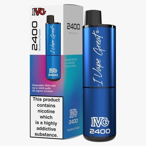 IVG 2400 Disposable Vape Pod Device - Box of 5