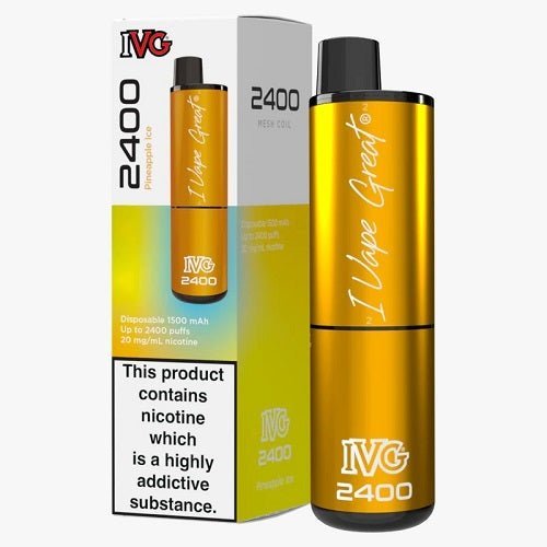 IVG 2400 Disposable Vape Pod Device - Box of 5