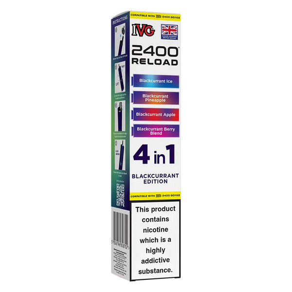 IVG 2400 4in1 Multi Flavour Edition Prefilled Pods