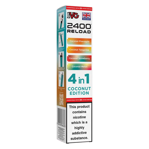 IVG 2400 4in1 Multi Flavour Edition Prefilled Pods