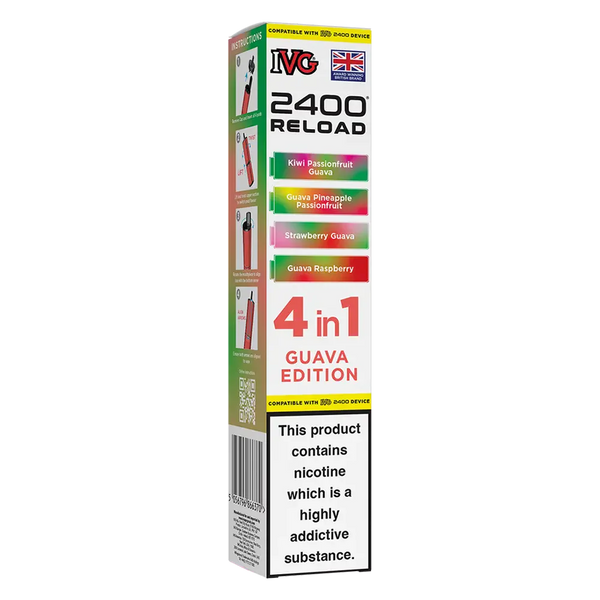 IVG 2400 4in1 Multi Flavour Edition Prefilled Pods