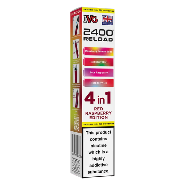 IVG 2400 4in1 Multi Flavour Edition Prefilled Pods
