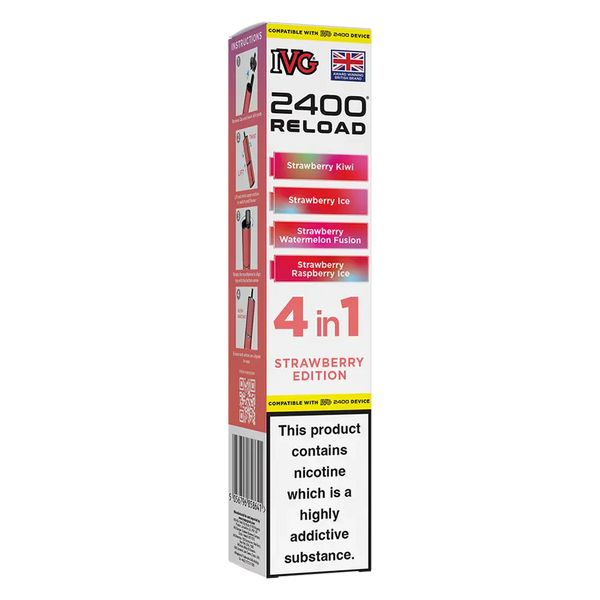 IVG 2400 4in1 Multi Flavour Edition Prefilled Pods