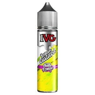IVG After Dinner Range 50ml Shortfill E Liquid, Lemon Custard Flavour