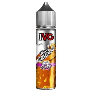 IVG After Dinner Range 50ml Shortfill E Liquid, Nutty Custard Flavour