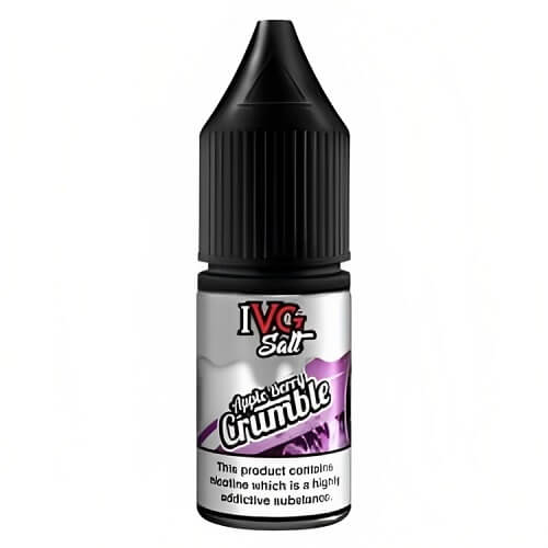 IVG Nic Salt 10ml Pack of 10 Available In Apple Berry Crumble Flavour