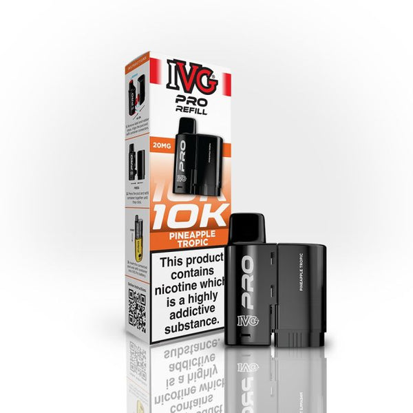 IVG Pro 12 Prefilled Vape Pods Pack of 5 Pineapple Tropic