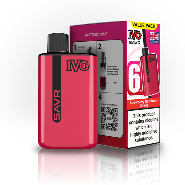 IVG SAVR 3000 Disposable Starter Vape - Pack of 5 - Flavour