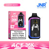 Image of JNR ACE 36k Prefilled Vape Pod Kit Box of 5, Cherry Berry Flavour