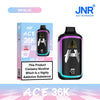 Image of JNR ACE 36k Prefilled Vape Pod Kit Box of 5, Mr Blue Flavour