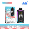 Image of JNR ACE 36k Prefilled Vape Pod Kit Box of 5, Strawberry Watermelon Ice