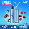 Flavour Mr Blue and Blue Razz Cherry of JNR Aurora 30k Pod vape Kit - Box of 5 at UK Vaper Wholesale