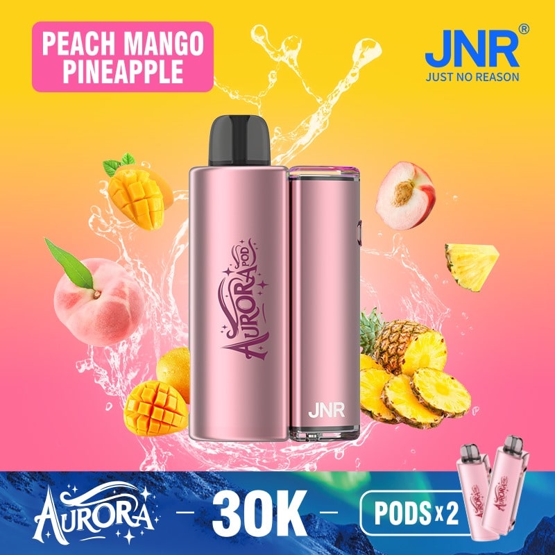 JNR Aurora 30k Puffs Prefilled Pod Vape Kit - Box of 5 JNR Aurora 30k Puffs Prefilled Pod Vape Kit - Box of 5