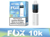 Image Of JNR Fox 10K Puffs Prefilled Pod Vape Kit - Box Of 5 With Flavour Lemon & Lime