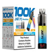 Image of JNR P5 GlassRock 100K Pack of 3 vape device offers dual flavours.