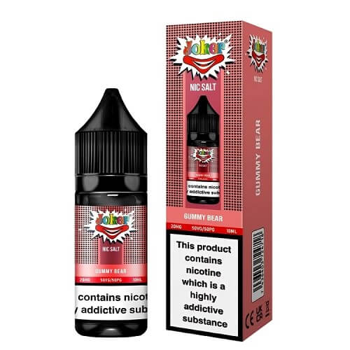 Joker Nic Sall 10ml | Pack of 10 Available In Bummy Bear Flavour