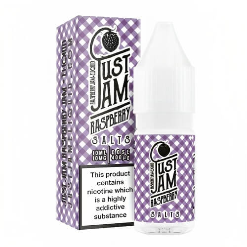 Just Jam Nic Salt 10ML Pack of 10 Available In Raspberry Flavour