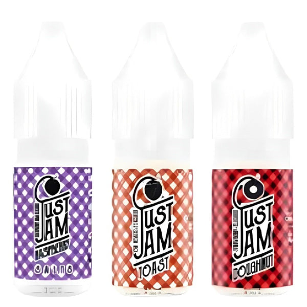 Just Jam Nic Salt 10ML Pack of 10 Available In Flavour