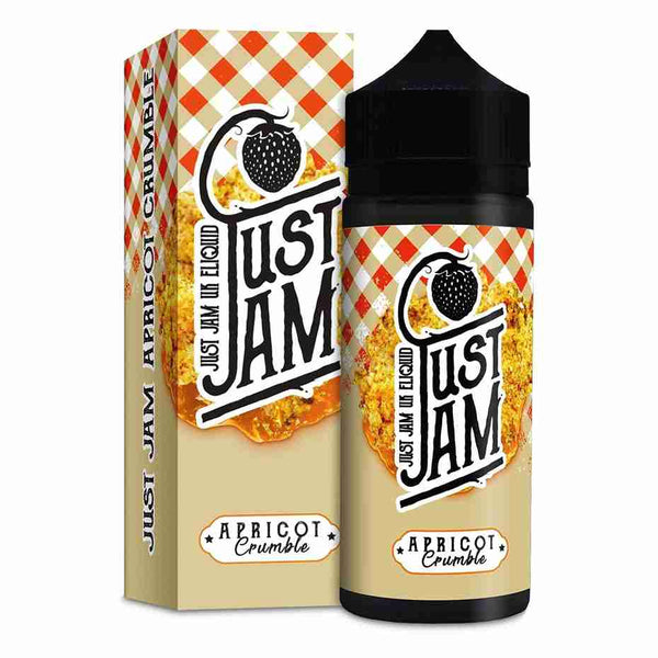 Just Jam Original 100ml E-liquids - with Apricot Crumble flavour
