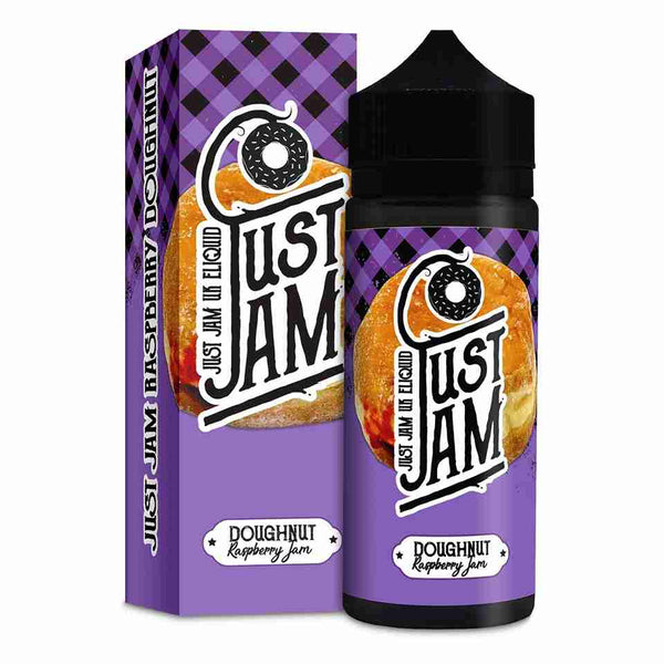 Just Jam Original 100ml E-liquids -with DoughNut Raspberry Jam flavour