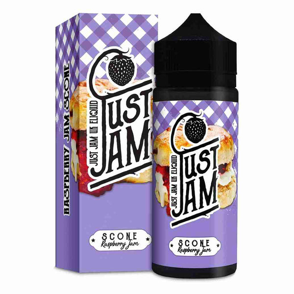 Just Jam Original 100ml E-liquids -with Scone Raspberry Jam flavour