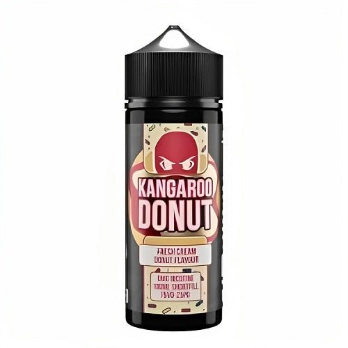 Kangaroo Donut 100ml Shortfill E Liquid, Fresh Cream Flavour