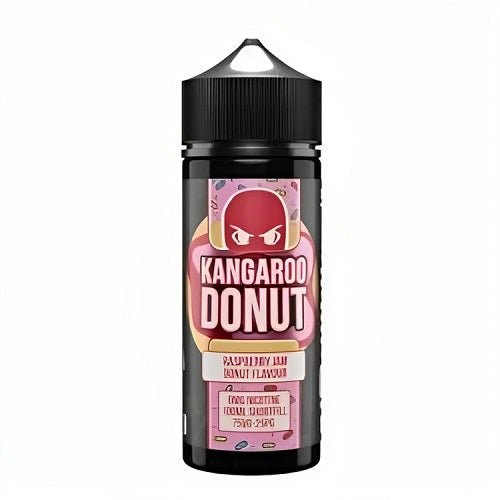 Kangaroo Donut 100ml Shortfill E Liquid, Fresh Cream Flavour