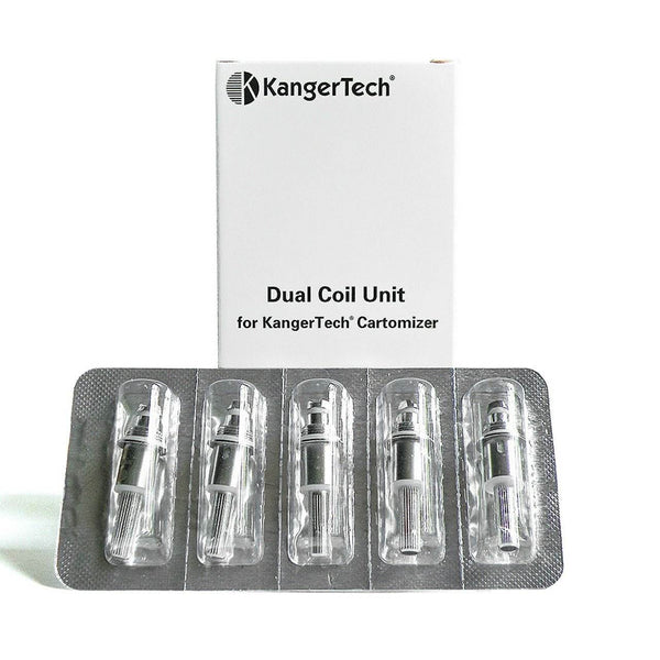 Kangertech Dual Coil Unit- Pack of 5 - #ukvaper-wholesale#