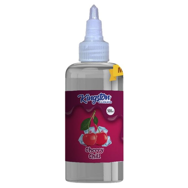 Kingston E liquids Chill 500ml Shortfill, Cherry Chill Flavour