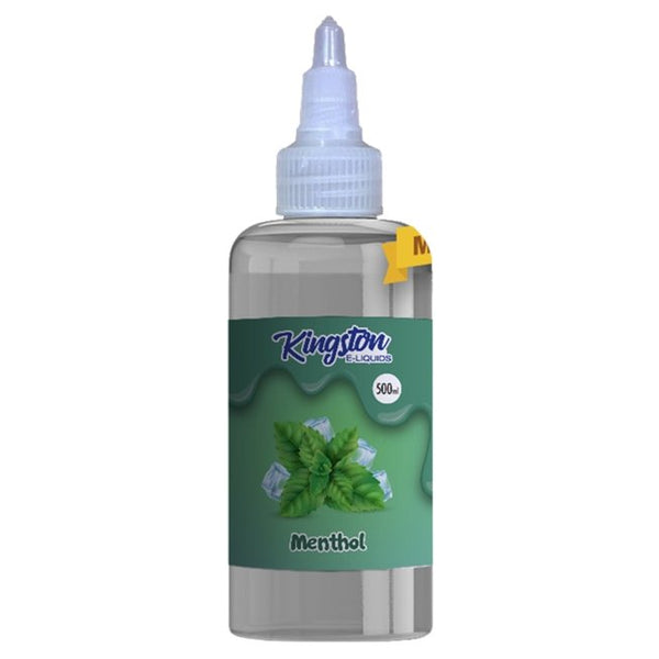 Kingston E liquids Chill 500ml Shortfill, Menthol Flavour