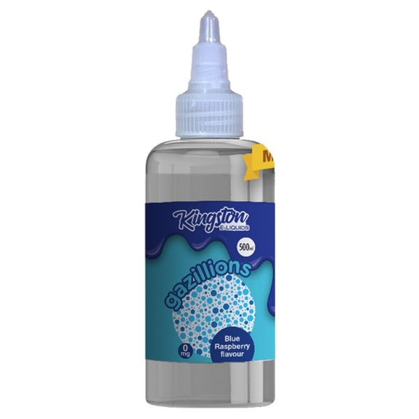 Kingston E liquids Gazllions 500ml Shortfill, Bluerasberry Flavour