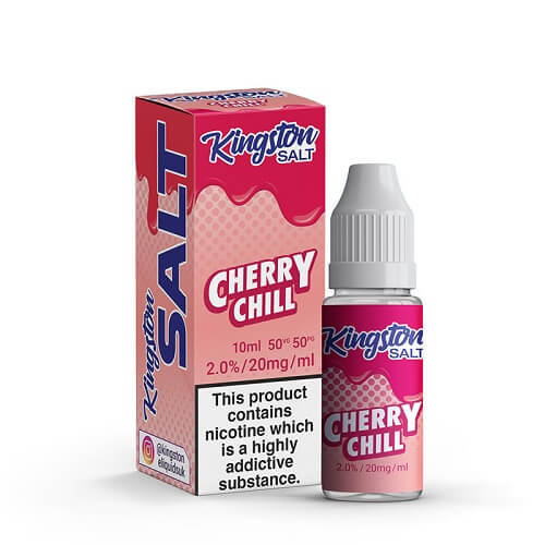 Kingston Nic Salt 10ml Pack of 10 Available In Cherry Chill Flavour
