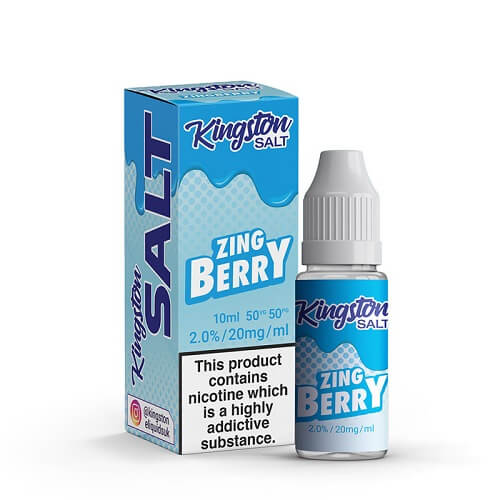 Kingston Nic Salt 10ml Pack of 10 Available In Zing Berry Flavour