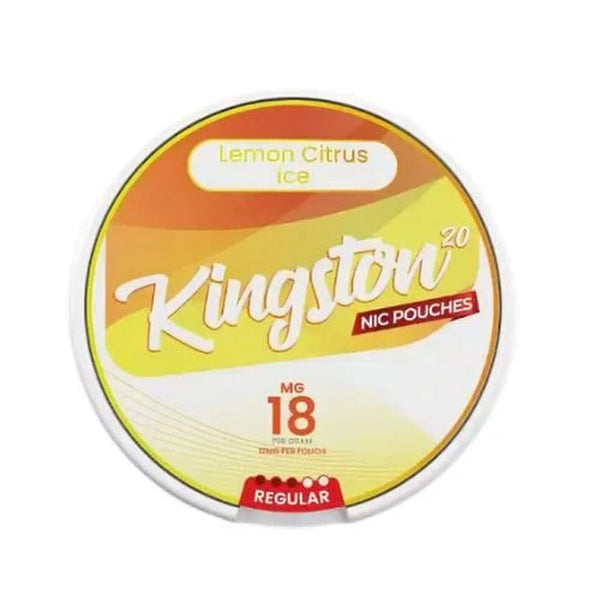 Kingston Nicotine Pouches, Lemon Citrus Ice Flavour