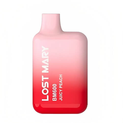 Lost Mary BM600 Prefiiled Pod Kit - Box of 10 available in Juicy Peach Flavour at UK Vaper Wholesale
