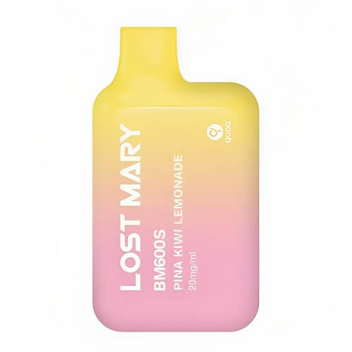 Lost Mary BM600 Prefiiled Pod Kit - Box of 10 available in Pina Kiwi Lemonade Flavour at UK Vaper Wholesale