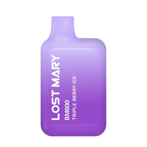 Lost Mary BM600 Prefiiled Pod Kit - Box of 10 available in Triple Berry Ice Flavour at UK Vaper Wholesale