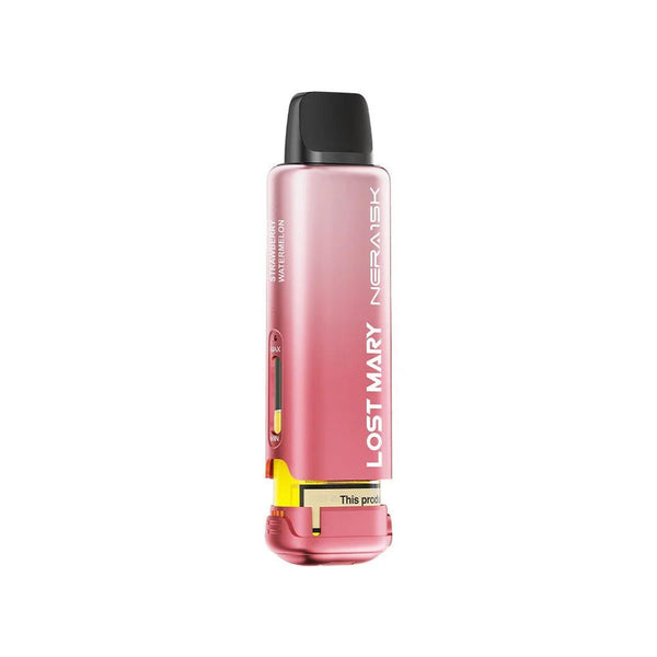 Lost Mary Nera 15K Replacement Pods Box of 5, Strawberry Watermelon Flavour