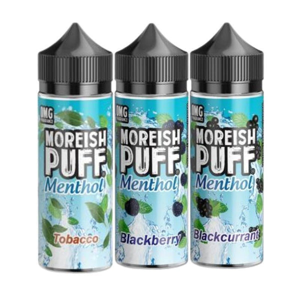 Moreish Puff Menthol 100ml E-liquids - #Simbavapeswholesale#