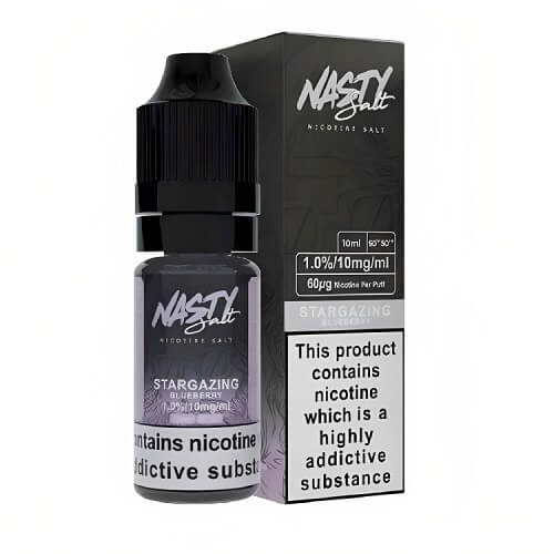 Nasty Juice Nic Salt 10ML - Pack of 10 Available In Stargazing Flavour