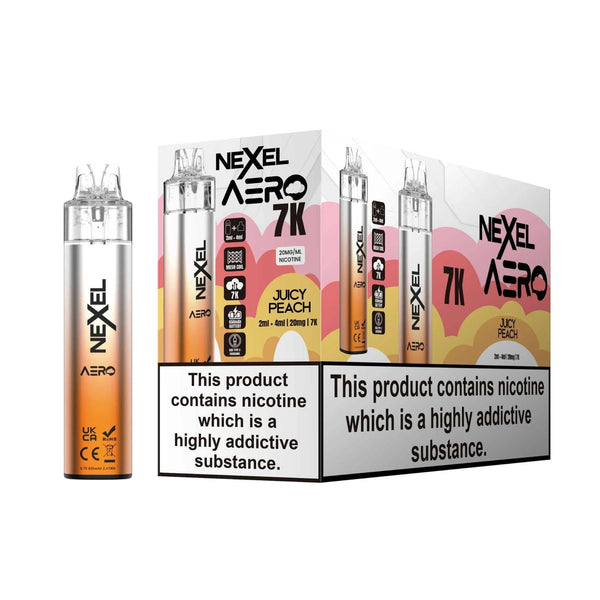 Image Of Nexel Aero 7k Prefilled Pod Vape Kit - Pack of 5