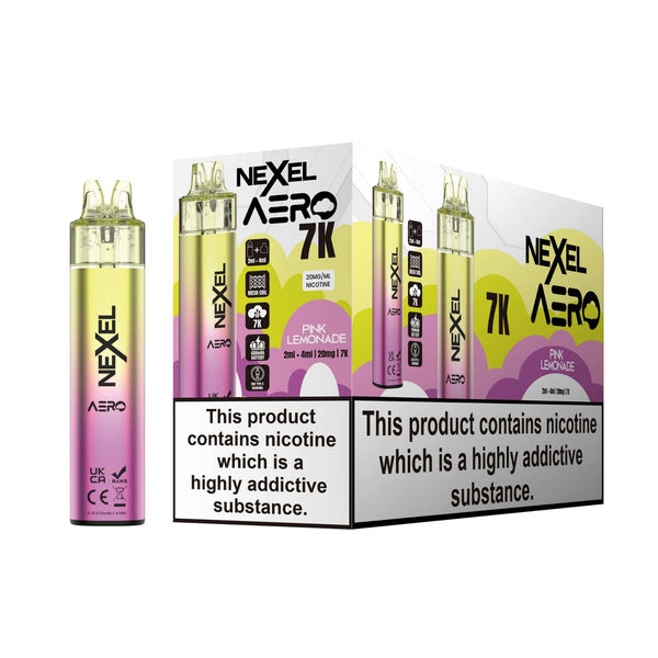 Image Of Nexel Aero 7k Prefilled Pod Vape Kit - Pack of 5