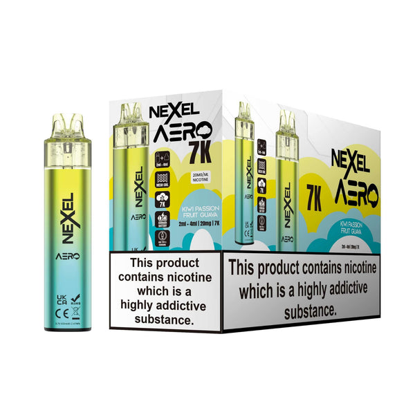 Image Of Nexel Aero 7k Prefilled Pod Vape Kit - Pack of 5
