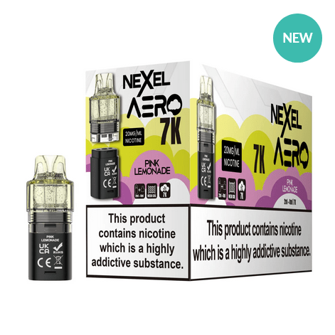 Nexel Aero 7k Replacement Pods Pack of 10 - Wholesale Price !