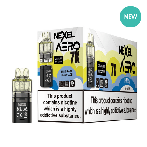 Nexel Aero 7k Replacement Pods Pack of 10 - Wholesale Price !