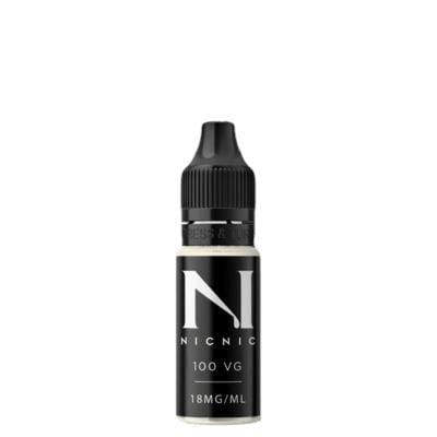NIC NIC 18mg 100VG Nicotine Shot Shortfill Booster
