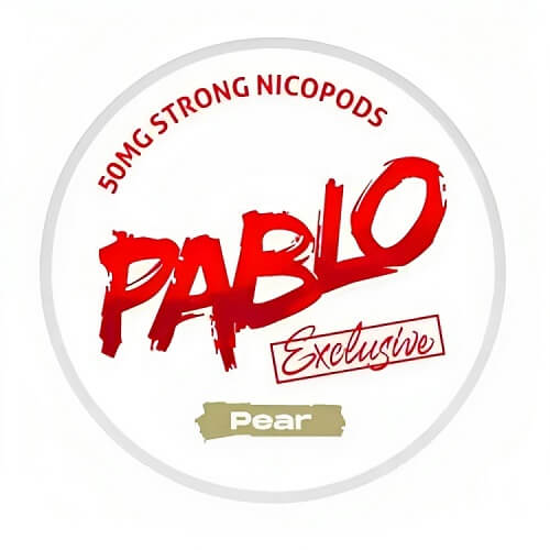 Pablo Nicopods Nicotine Pouches Pack of 10, Pear Flavour